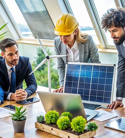 Conseiller FoyerÉco accompagnant un client dans le choix de son offre d'energie
